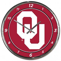 WinCraft Oklahoma Sooners Chrome Clock