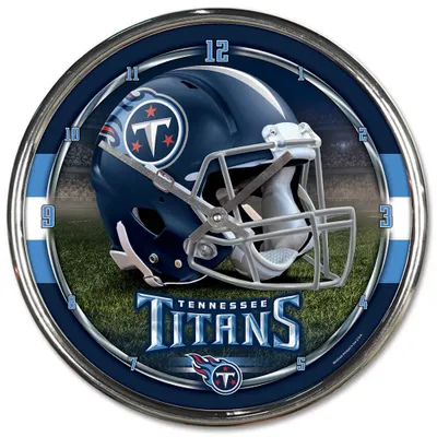 WinCraft Tennessee Titans Chrome Clock