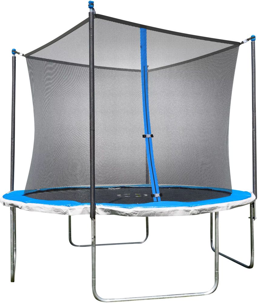 TruJump 10 Foot Trampoline with Enclosure