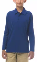 San Soleil Boys' Long Sleeve Polo