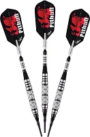 Viper Pitbull Tungsten 18g Ringed Diamond Cut Barrel Soft Tip Darts