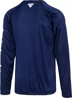 Columbia Men's Dallas Cowboys Terminal Navy Tackle Long Sleeve T-Shirt