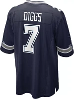 Nike Youth Dallas Cowboys Trevon Diggs #7 Navy Game Jersey