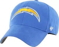 '47 Youth Los Angeles Chargers Basic MVP Light Blue Adjustable Hat