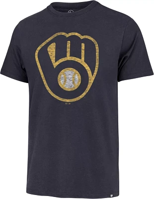 '47 Men's Milwaukee Brewers Blue Premium Franklin T-Shirt