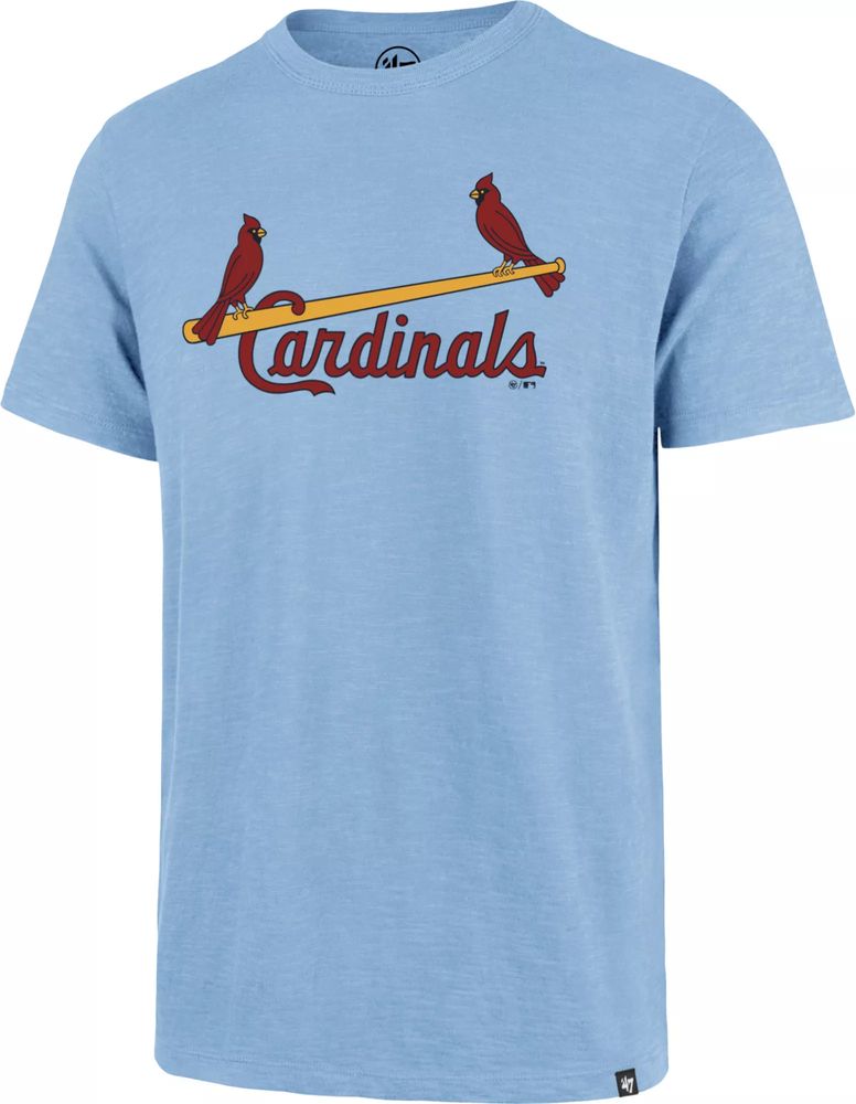 light blue st louis cardinals t shirt