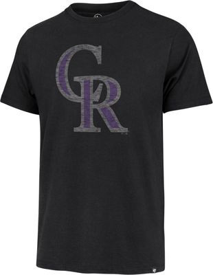 '47 Men's Colorado Rockies Black Premium Franklin T-Shirt