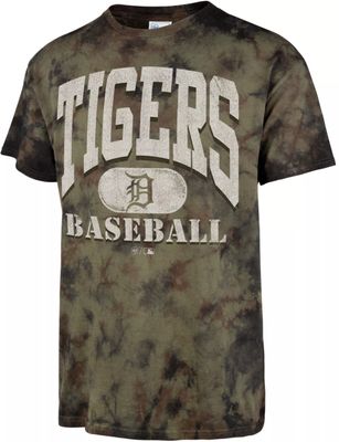 Youth Navy Detroit Tigers Camo Base T-Shirt