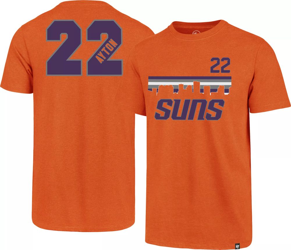 Dick's Sporting Goods '47 Men's Phoenix Suns Deandre Ayton #22 Orange T- Shirt