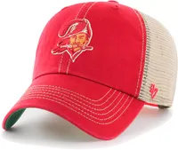 '47 Men's Tampa Bay Buccaneers Trawler Red Clean Up Hat