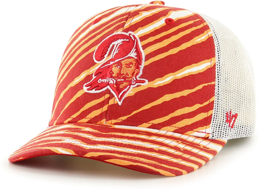 '47 Men's Tampa Bay Buccaneers Zubaz Red Trucker Hat