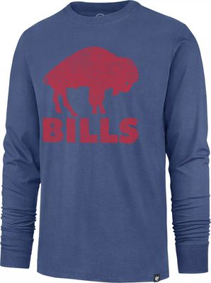 47 Men's '47 Navy Denver Broncos Irving Long Sleeve T-Shirt