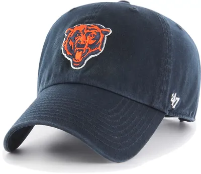 ‘47 Men's Chicago Bears Legacy Clean Up Navy Adjustable Hat