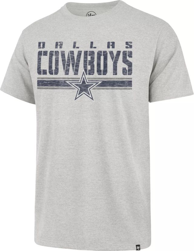 '47 Men's Dallas Cowboys Field Franklin Navy Long Sleeve Hooded T-Shirt