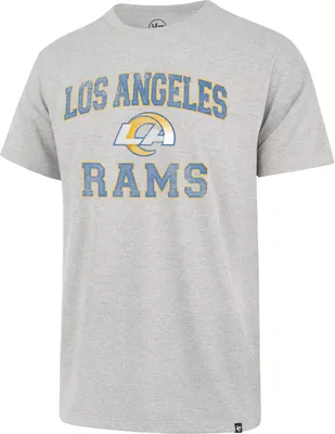 '47 Men's Los Angeles Rams Grey Arch Franklin T-Shirt