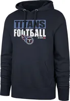 '47 Men's Tennessee Titans Blockout Navy Headline Hoodie