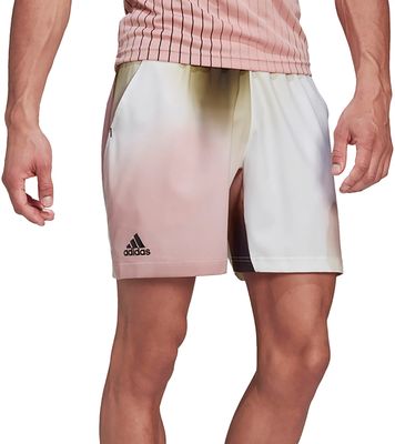 adidas Men's Melbourne Ergo Printed 7'' Tennis Shorts