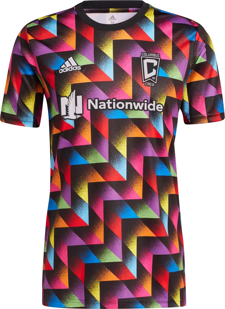 adidas Columbus Crew '22 Pride Prematch Jersey