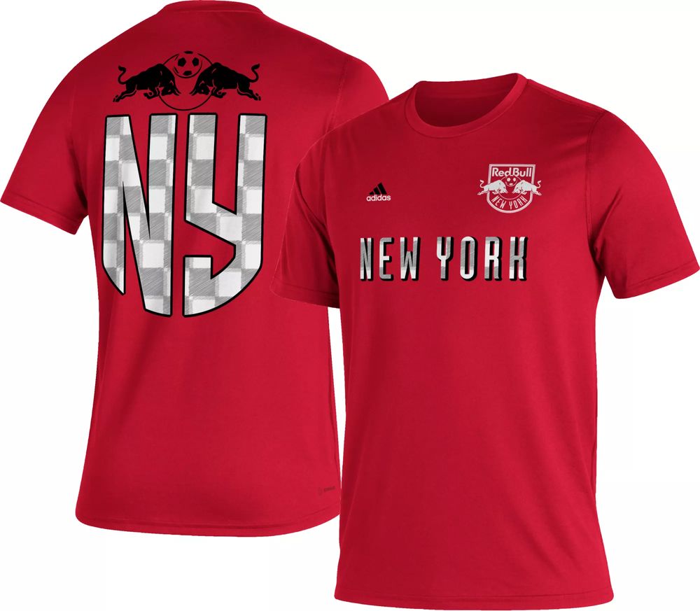 Dick's Sporting Goods Adidas New York Red Bulls '22 Red Jersey Hook T-Shirt
