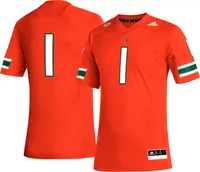 adidas Men's Miami Hurricanes #8 Cardinal Red Replica Football Jersey