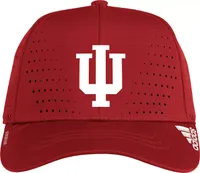 adidas Men's Indiana Hoosiers Crimson Performance Adjustable Hat