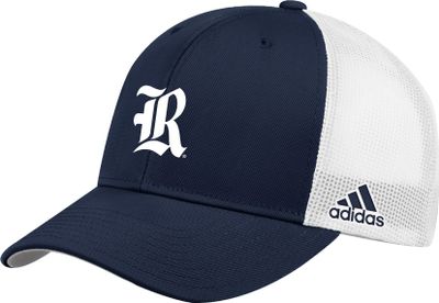 adidas Men's Rice Owls Blue Adjustable Trucker Hat