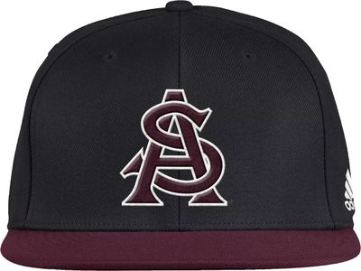 adidas Men's Arizona State Sun Devils Black On-Field Baseball Fitted Hat