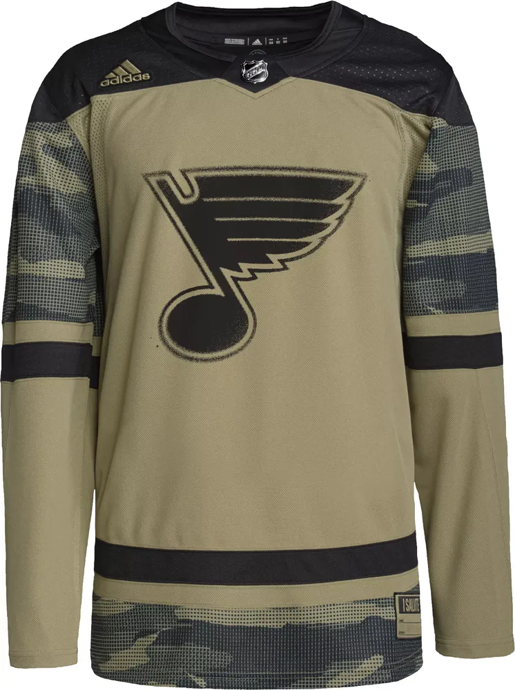 adidas St. Louis Blues Military Appreciation ADIZERO Authentic Jersey