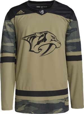 adidas Nashville Predators Military Appreciation ADIZERO Authentic Jersey