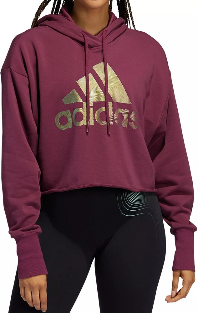 mannetje Voldoen lastig Dick's Sporting Goods Adidas Women's Holiday Graphic Hoodie Sweatshirt |  Bridge Street Town Centre