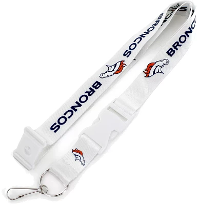 Aminco Denver Broncos White Lanyard