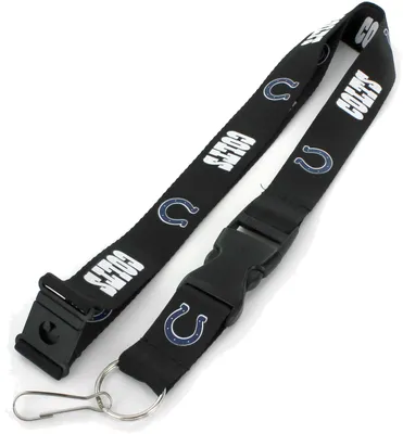 Aminco Indianapolis Colts Black Lanyard