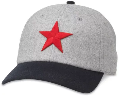 American Needle Detroit Stars Grey Archive Legend Adjustable Hat
