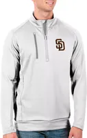 Antigua Men's Tall San Diego Padres Generation Half-Zip Pullover