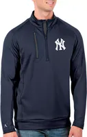 Antigua Men's Tall New York Yankees Generation Navy Half-Zip Pullover