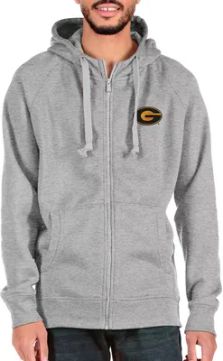 Antigua Men's Grambling State Tigers Grey Victory Full Zip Jacket