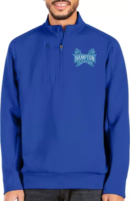 Antigua Men's Hampton Pirates Royal Generation 1/4 Zip