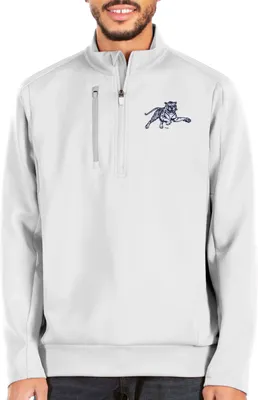 Antigua Men's Jackson State Tigers White Generation 1/4 Zip