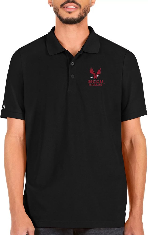 Antigua Women's Philadelphia Eagles Black Legacy Pique Polo