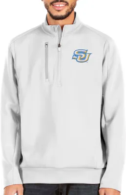 Antigua Men's Southern University Jaguars Grey Generation 1/4 Zip