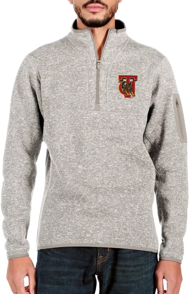 Antigua Men's Tuskegee Golden Tigers Fortune 1/4 Zip Pullover