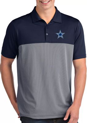 Men's Antigua White Dallas Cowboys Esteem Polo Size: Medium