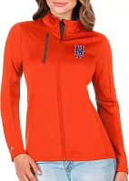 Antigua Women's New York Mets Generation Full-Zip Orange Jacket