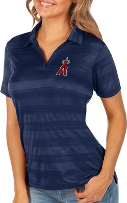 Los Angeles Dodgers Antigua Women's Compass Polo - White