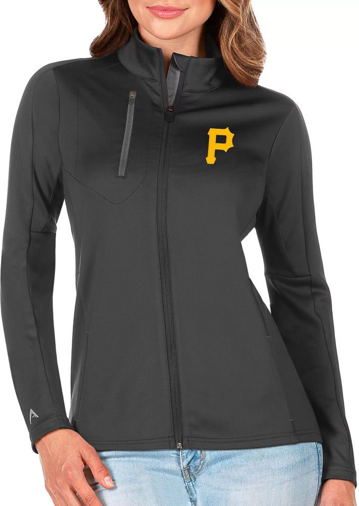 Men's Antigua Black San Diego Padres Victory Full-Zip Jacket