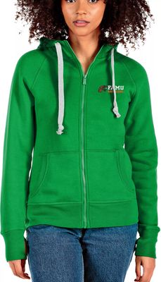 Antigua Women's Florida A&M Rattlers Victory Full-Zip Hoodie