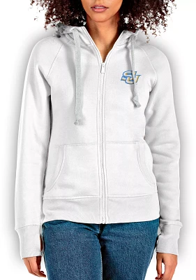 Antigua Women's Southern University Jaguars White Victory Full Zip Jacket