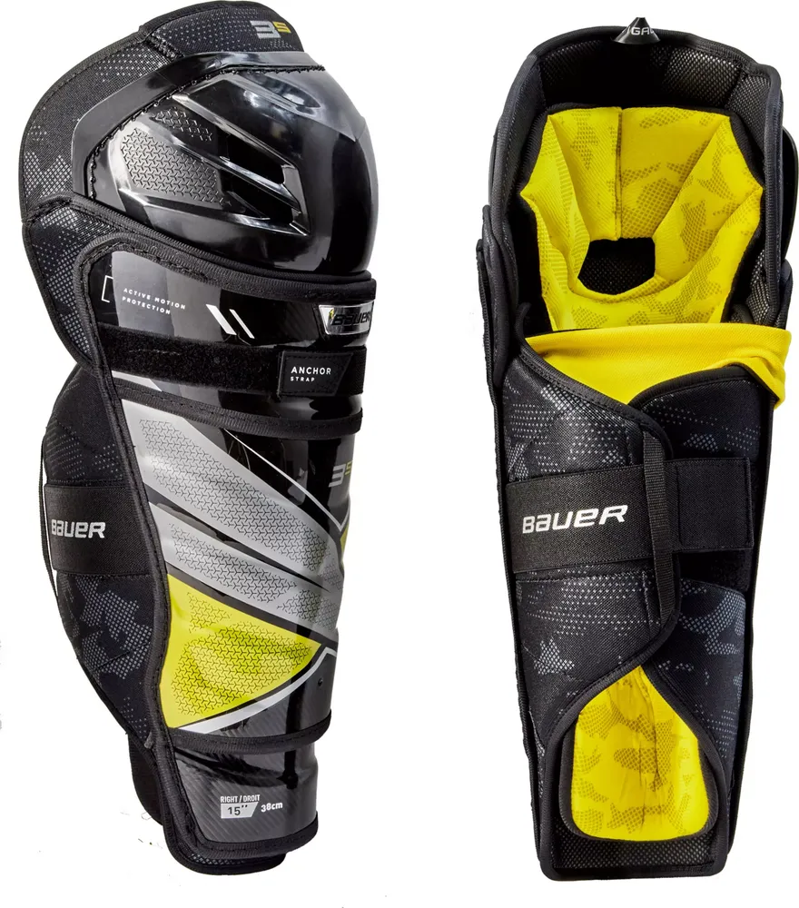 Bauer Supreme 3S Hockey Shin Guards - Senior