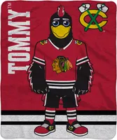 Uncanny Brands Chicago Blackhawks Tommyhawk Blanket