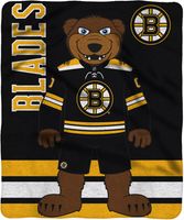 Uncanny Brands Boston Bruins Blades Blanket